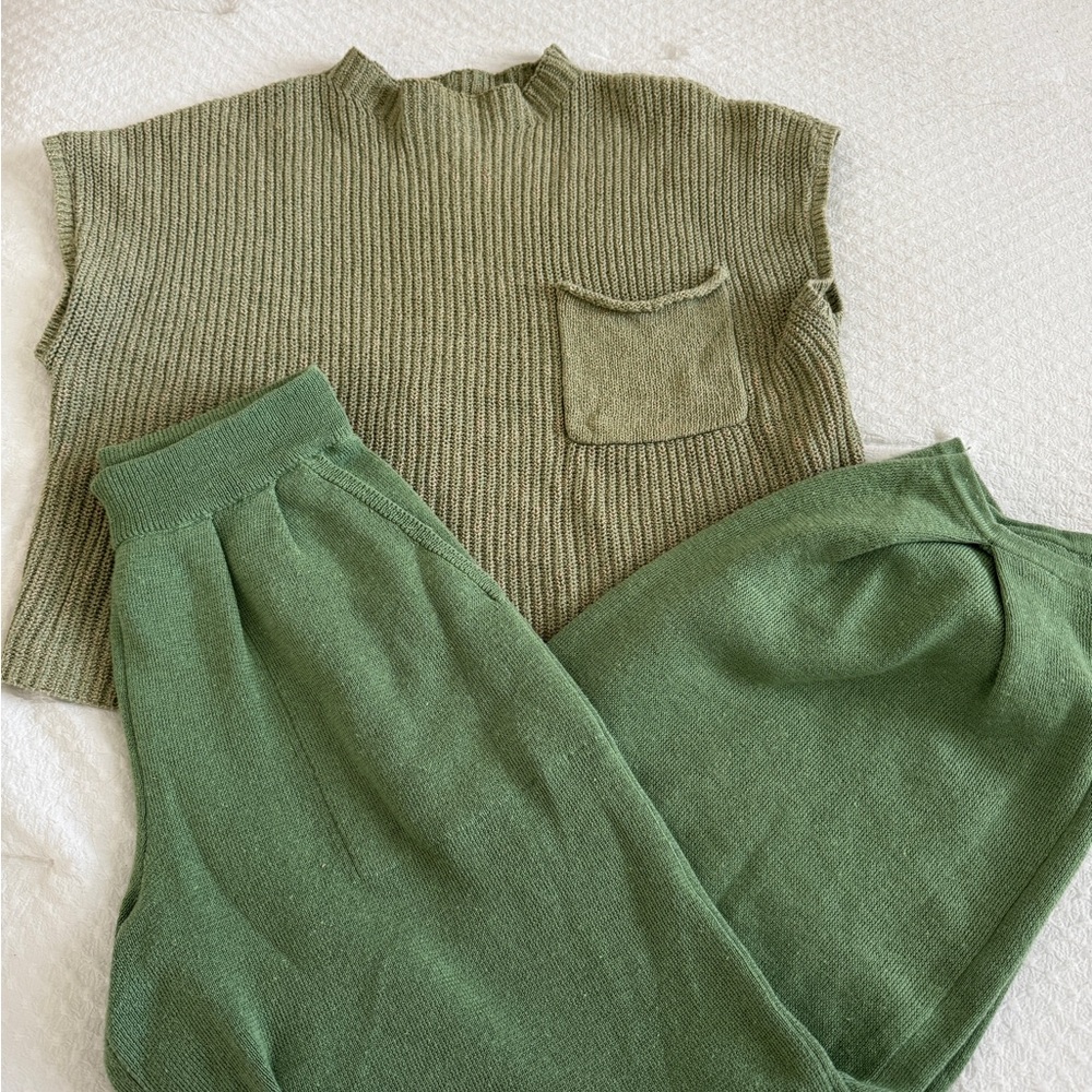 Free people sweater set
